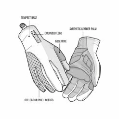 Bioracer One Tempest Pixel Winterhandschoenen -Giro Verkoop 20053 zw 2 medium 3
