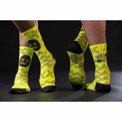 MB Wear Fun Bad Days Fietssokken-Fluorgeel -Giro Verkoop fun bad days 3 2