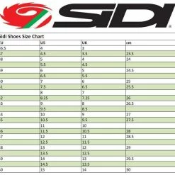 Sidi Drako 2 SRS Mountainbikeschoenen 13 Sidi Drako 2 SRS Mountainbikeschoenen -Giro Verkoop sidi maattabel 15 3 2