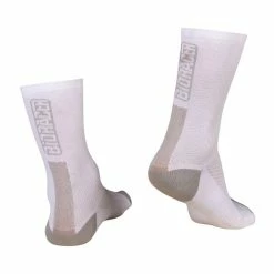 Bioracer Classic Fietssokken -Giro Verkoop summer socks white light grey 5 medium 3